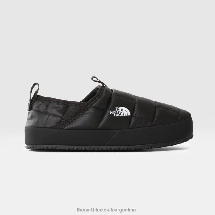 FFV0475 blanco negro The North Face mulas de invierno con tracción thermoball para adolescentes ii negro blanco