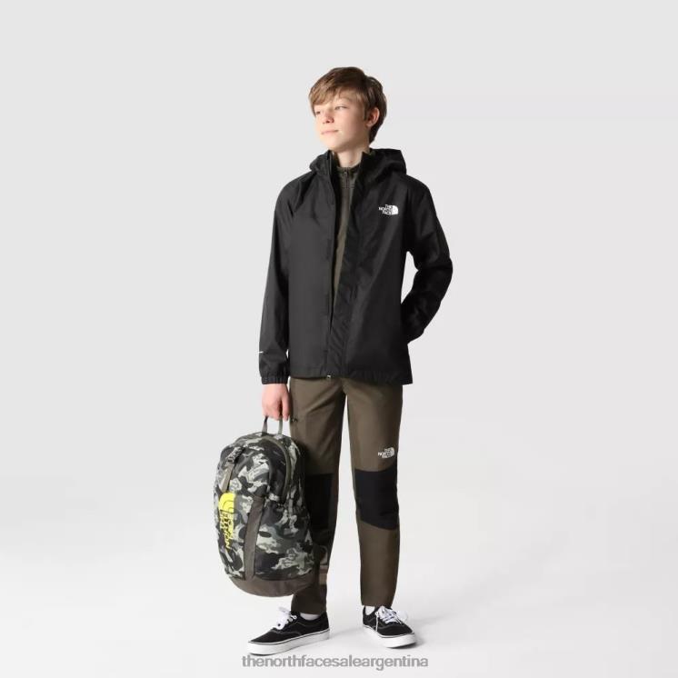 FFV041997 nuevo verde pardo The North Face pantalones primordiales para niños