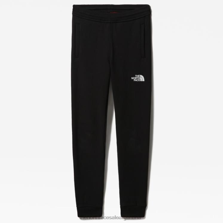 FFV0448 blanco negro The North Face pantalones de lana para adolescentes blancos y negros