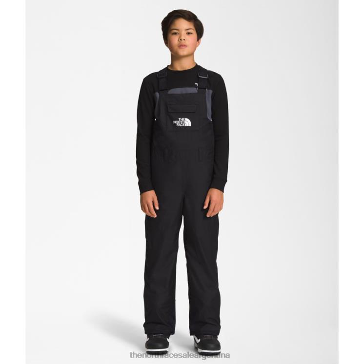 FFV045909 negro The North Face baberos aislados libertad adolescente
