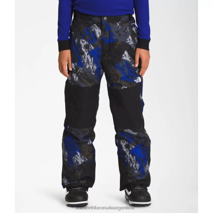 FFV045917 asfalto The North Face pantalones con aislamiento freedom para niños