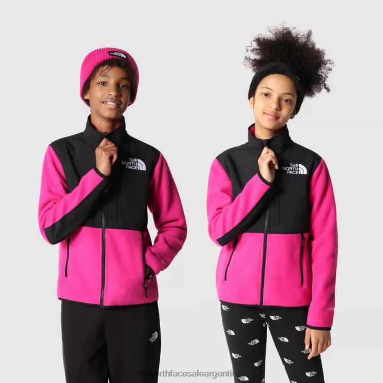 FFV041665 rosa fucsia The North Face chaqueta denali adolescente