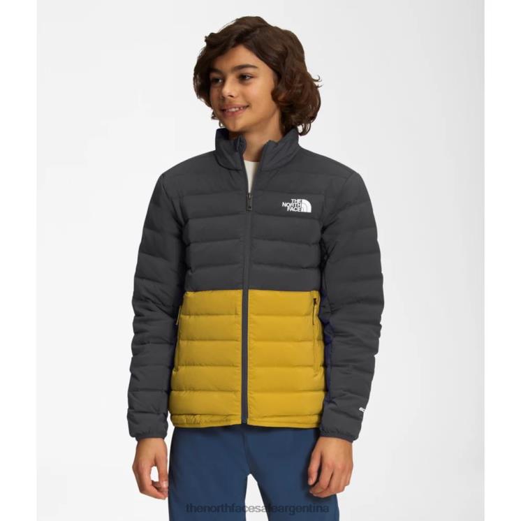 FFV045306 gris The North Face chaqueta elástica Belleview para niños