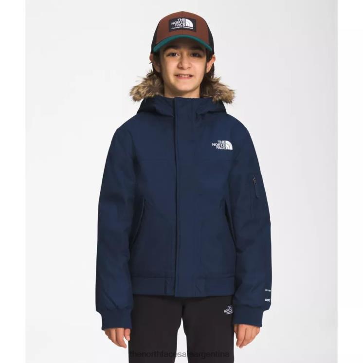 FFV045912 cumbre marina The North Face chaqueta gotham para niños