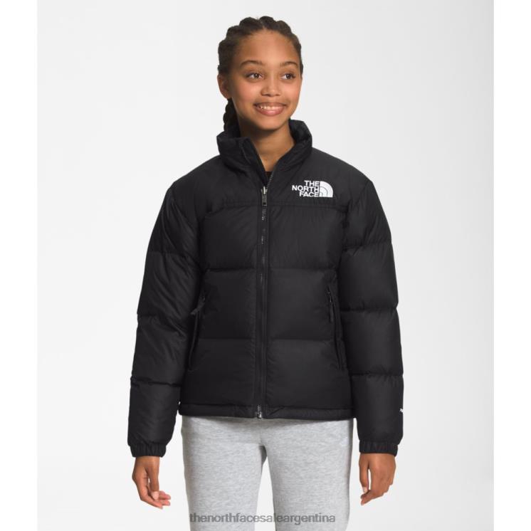 FFV046019 negro The North Face chaqueta nuptse retro adolescente 1996